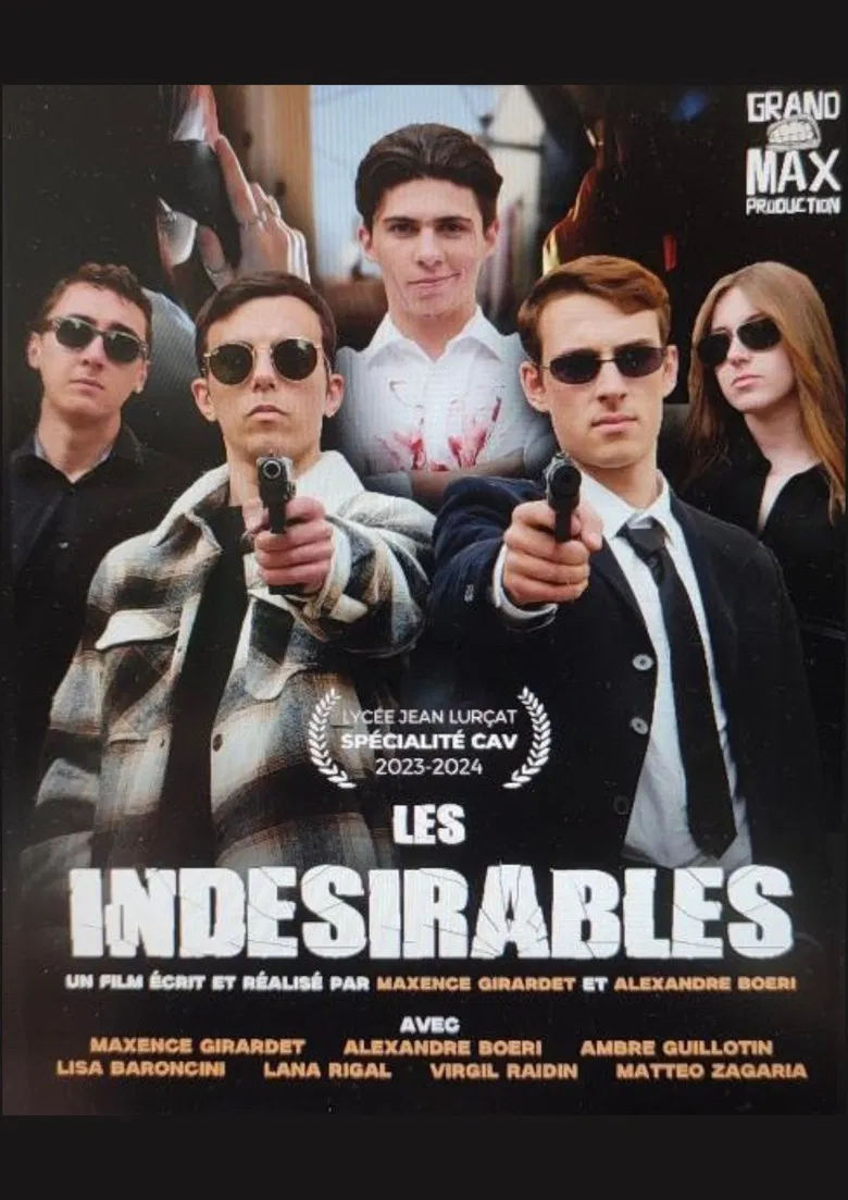 Les Indésirables poster background