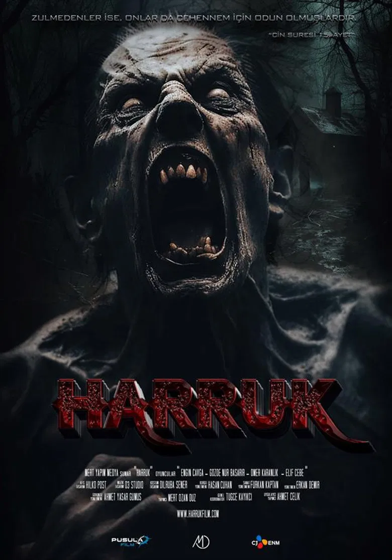 Harruk poster background