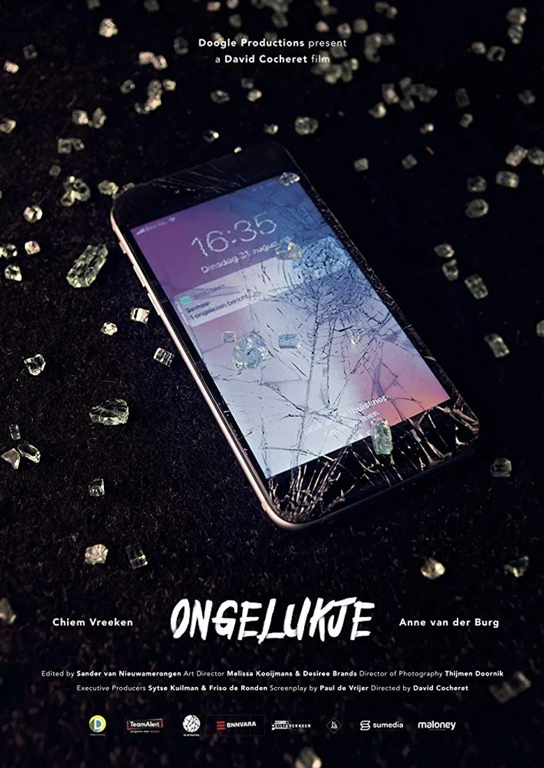 Accident poster background