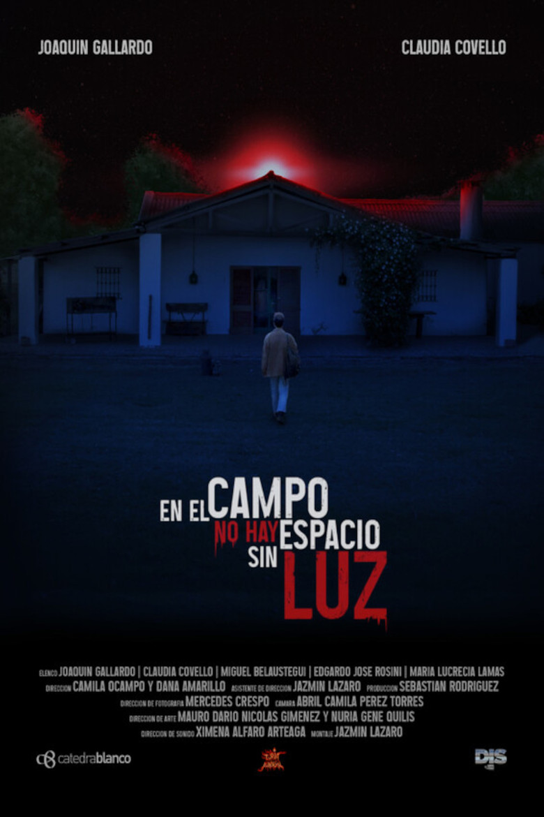 En el campo no hay espacio sin luz poster background