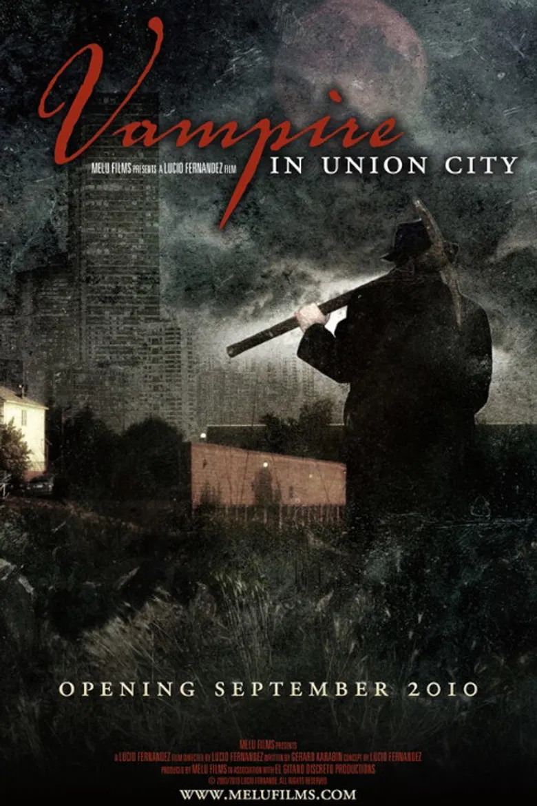 Vampire in Union City poster background