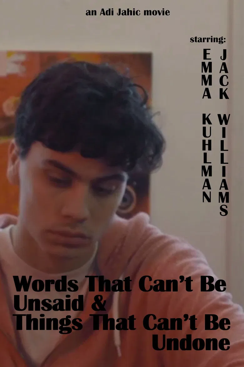 Words That Can't Be Unsaid & Things That Can't Be Undone poster background