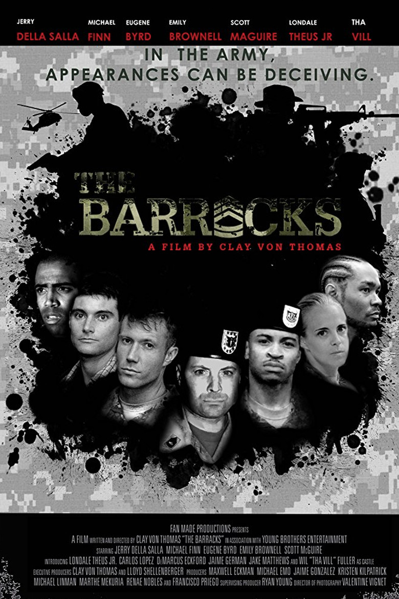 The Barracks poster background
