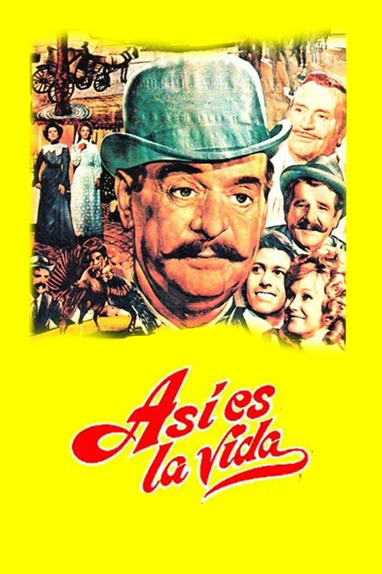 Así es la vida poster background