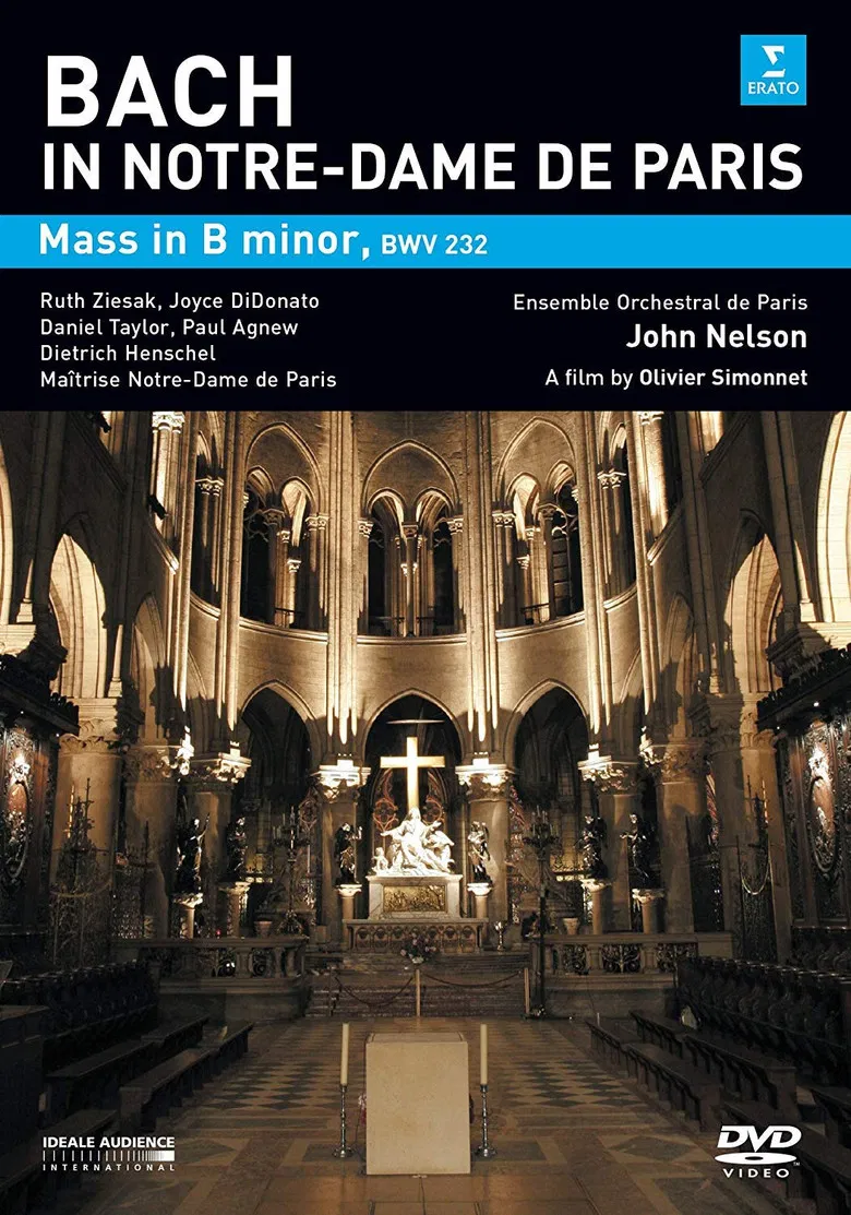 Bach in Notre-Dame de Paris -  Mass In B Minor poster background