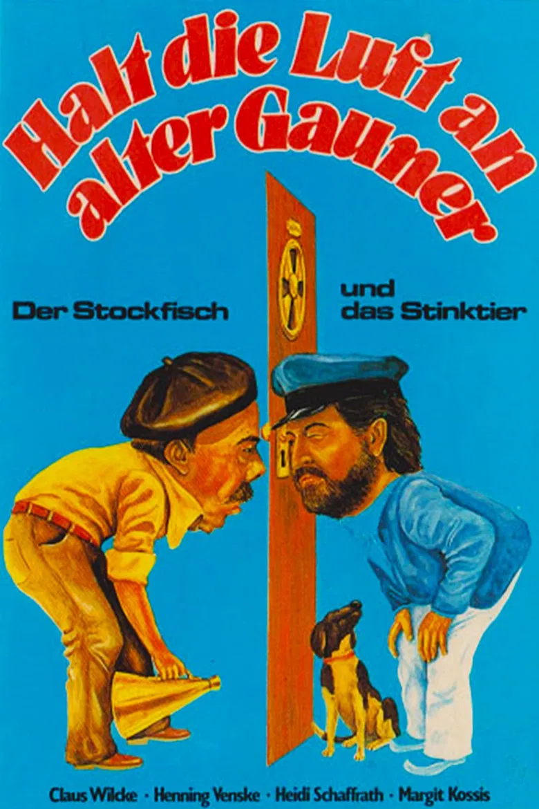 Halt die Luft an alter Gauner - Der Stockfisch und das Stinktier poster background