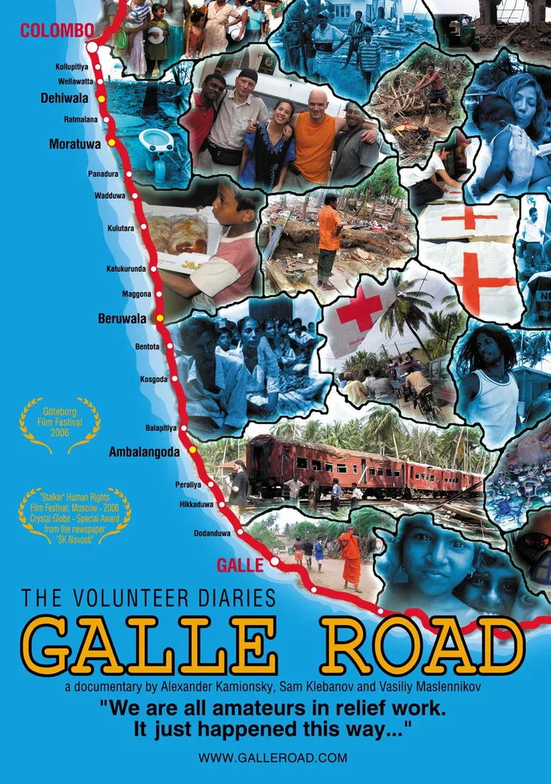 Galle Road: The Volunteer Diaries poster background