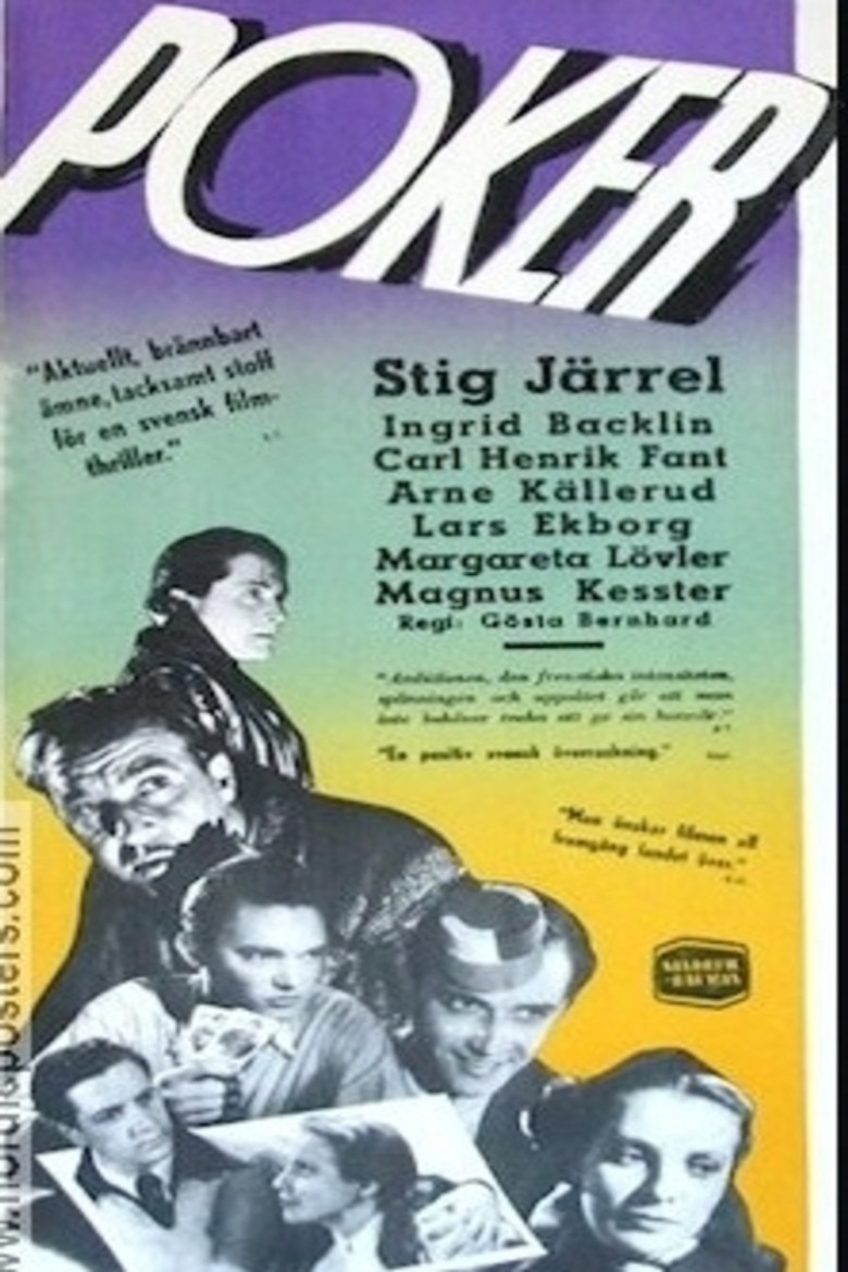 Poker poster background