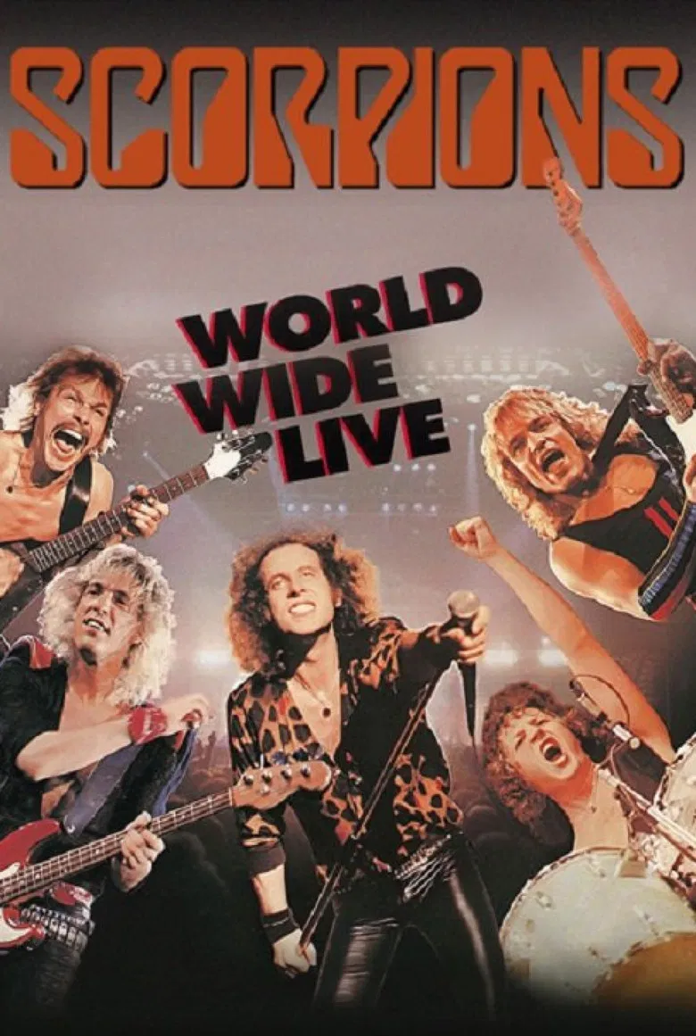 Scorpions: World Wide Live poster background