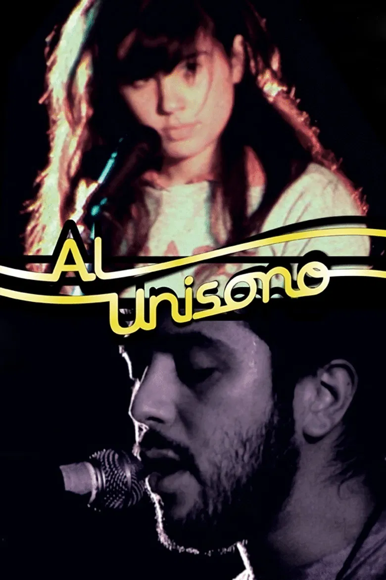Al unísono poster background