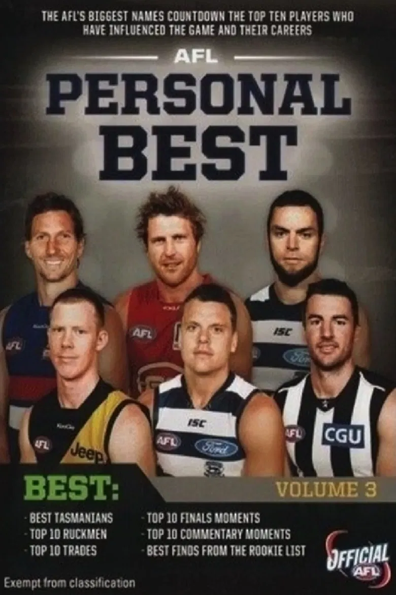 AFL Personal Best Volume 3 poster background