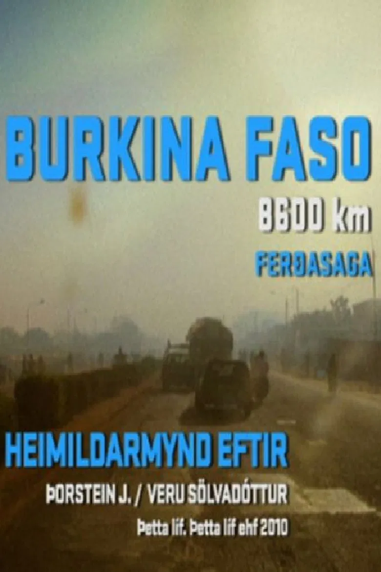 Burkina Faso 8600 km poster background