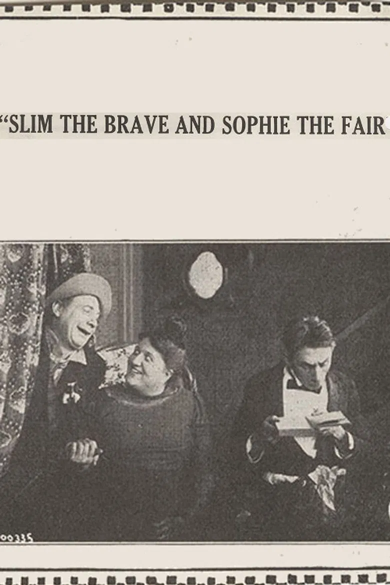 Slim the Brave and Sophie the Fair poster background