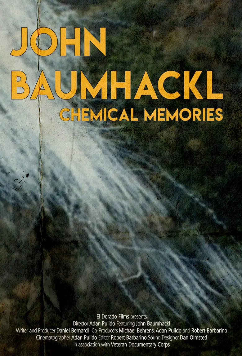 John Baumhackl: Chemical Memories poster background
