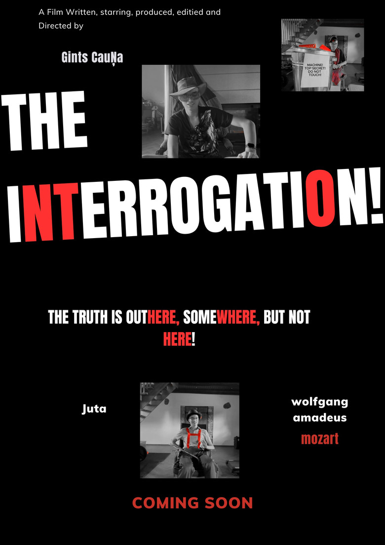 THE INTEROGATION! poster background