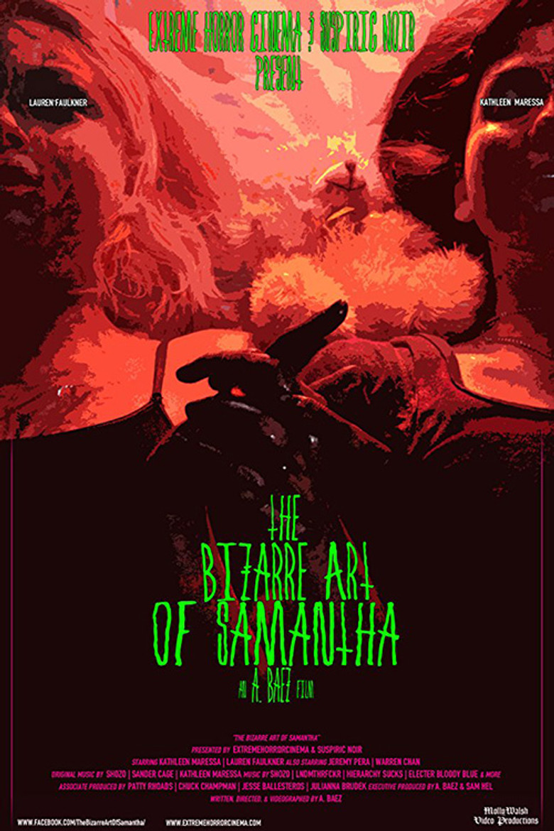 The Bizarre Art of Samantha poster background
