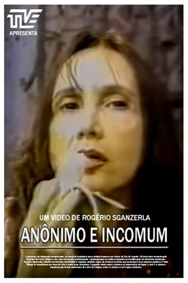 Anônimo e incomum poster background