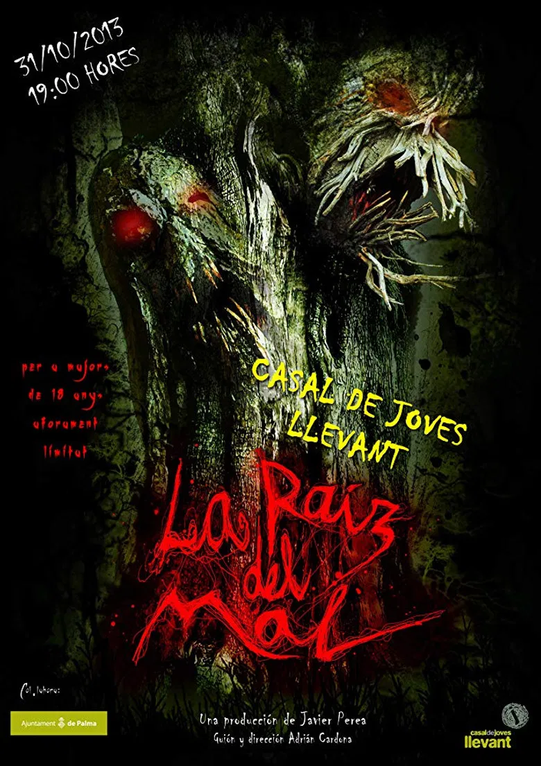 La raíz del mal poster background
