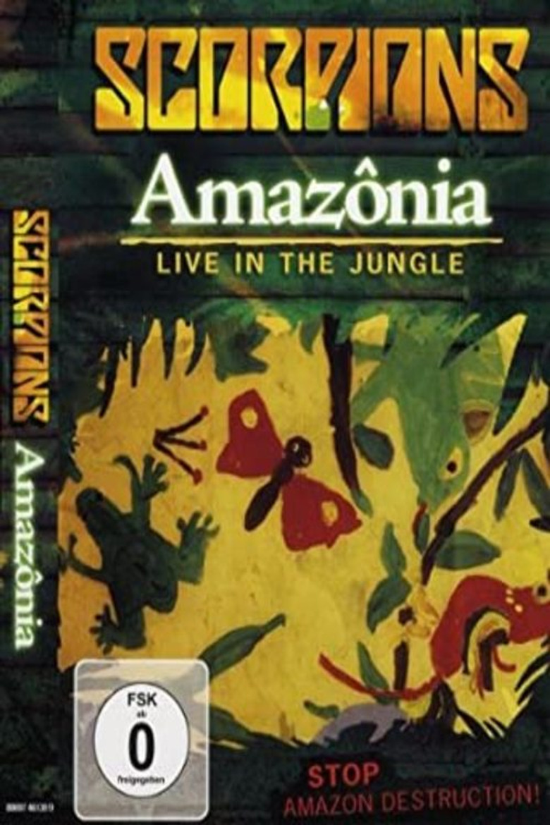 Scorpions - Amazonia Live in the Jungle poster background