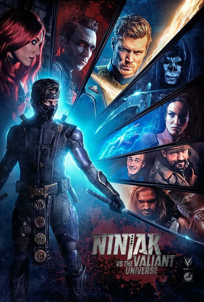 Ninjak vs. the Valiant Universe poster background