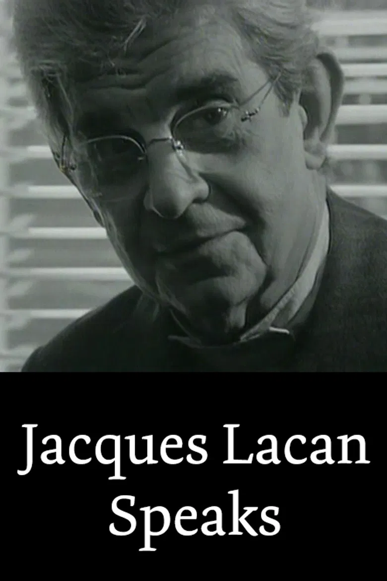Jacques Lacan Speaks poster background