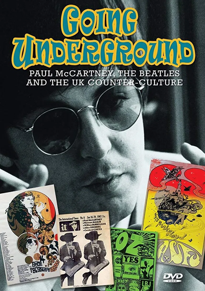 Going Underground: Paul McCartney, the Beatles and the UK Counterculture poster background