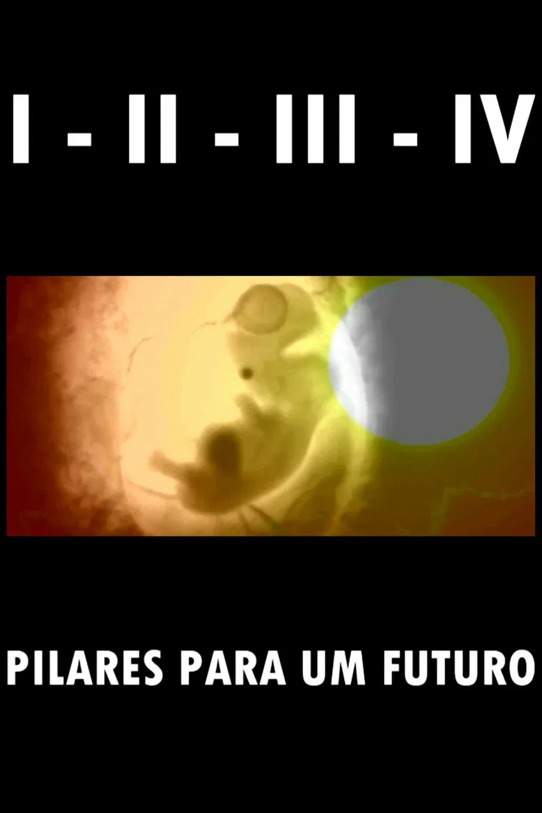 I - II - III - IV Pilares para um futuro poster background
