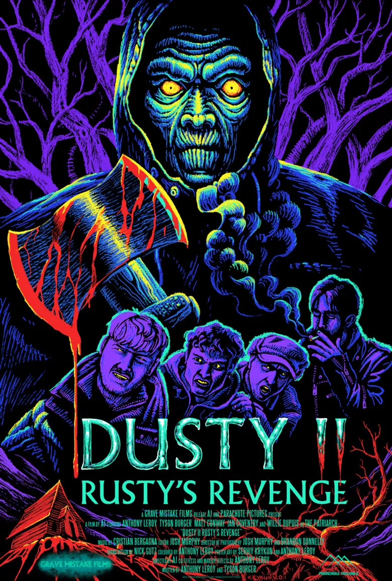 Dusty II: Rusty's Revenge poster background