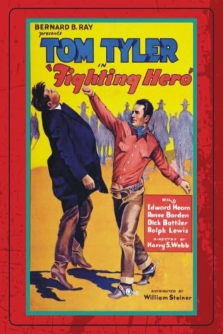 Fighting Hero poster background