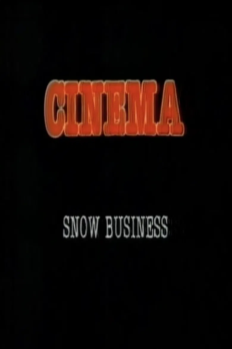 Snow Business poster background