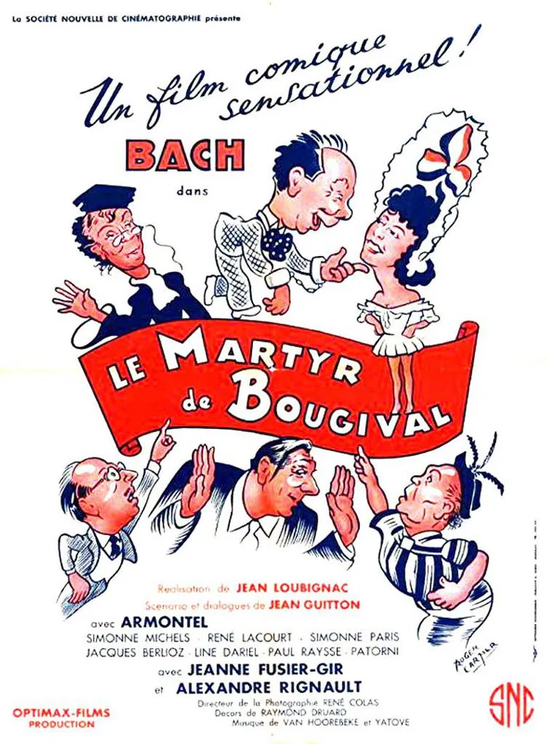 The Martyr of Bougival poster background