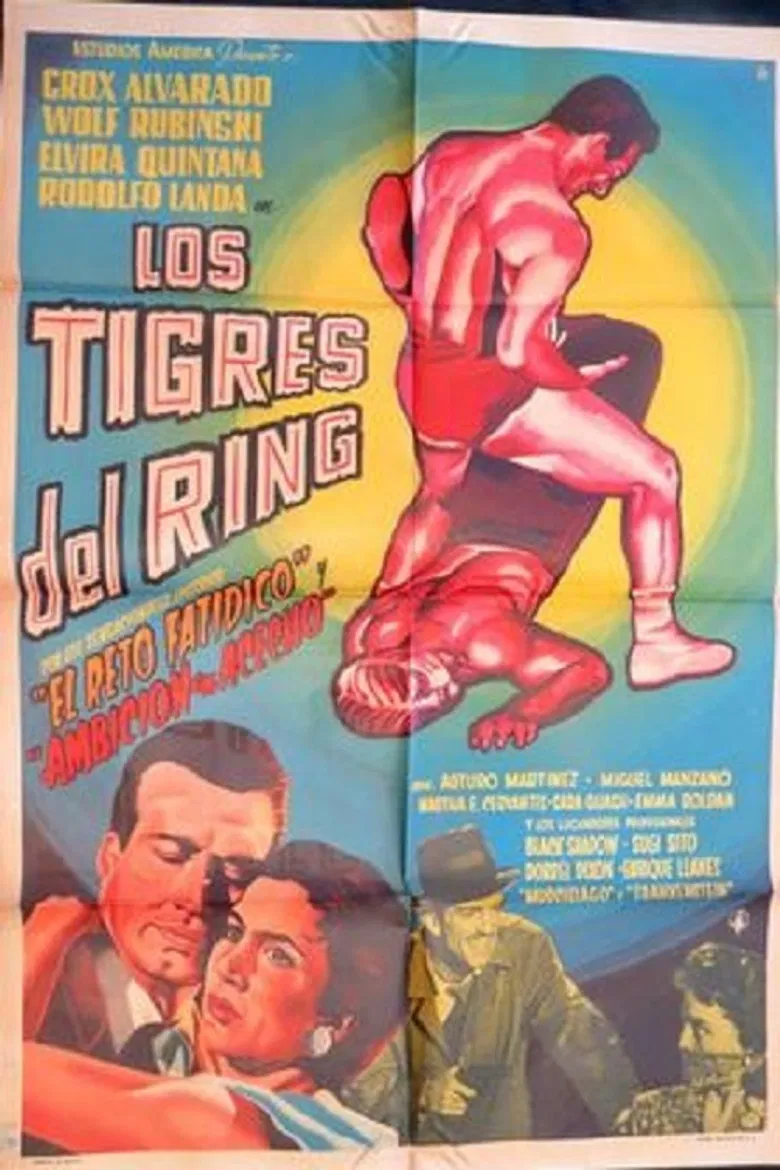 Los tigres del ring poster background