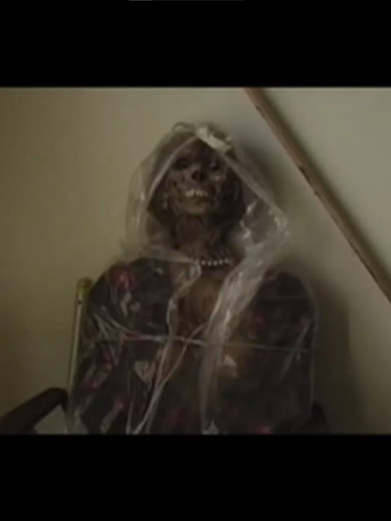 Kiss Me Whore poster background