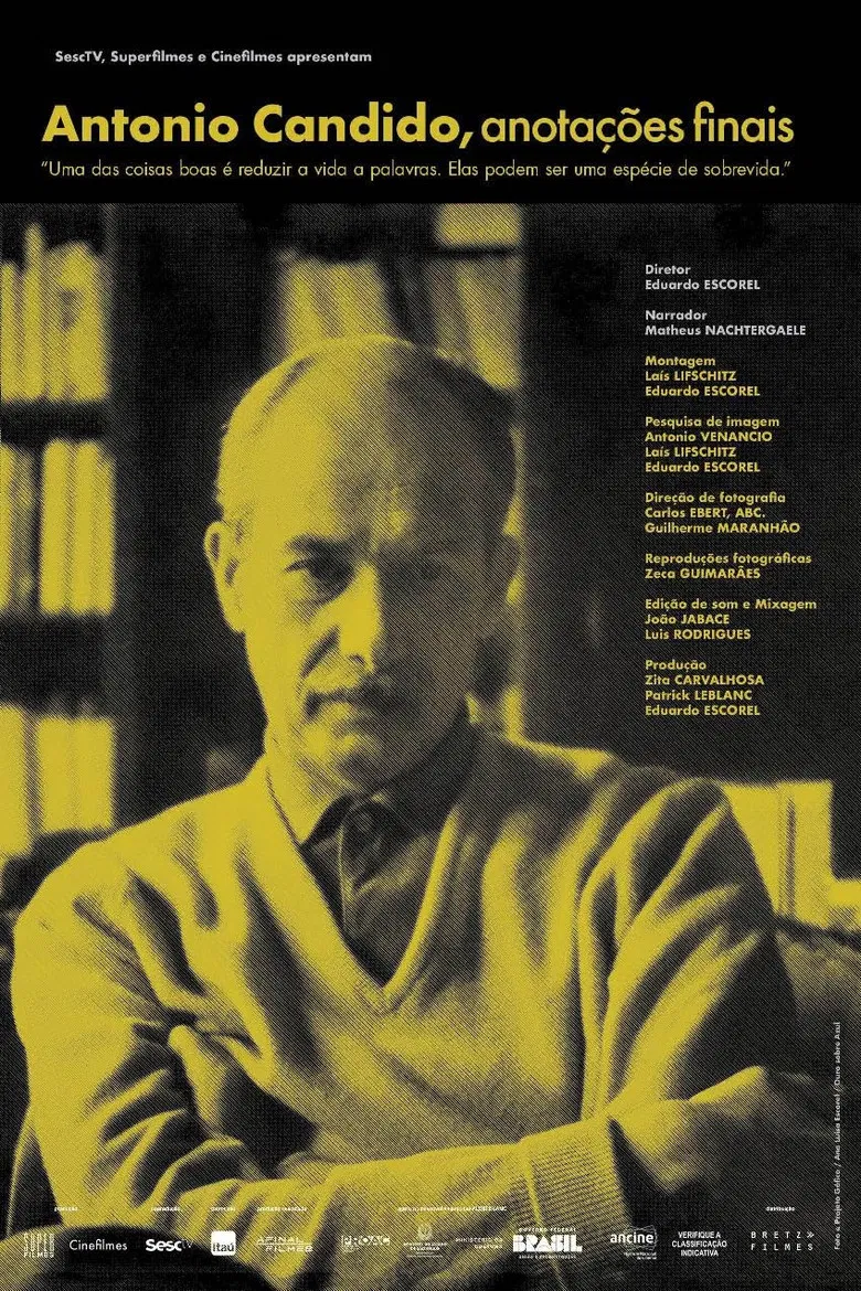 Antonio Candido, Final Notes poster background