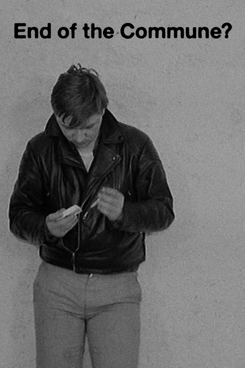 End of the Commune? poster background