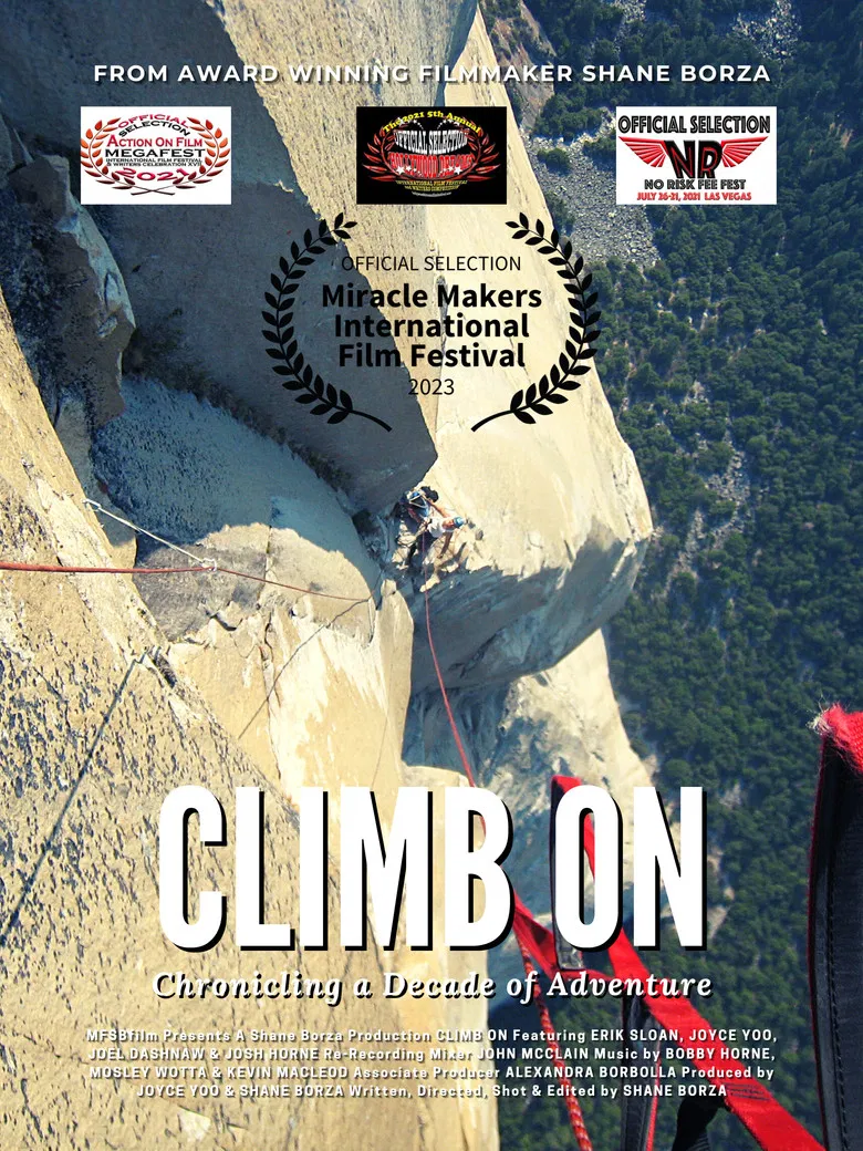 Climb On poster background