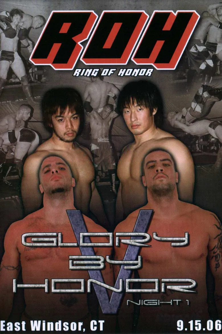 ROH: Glory By Honor V - Night One poster background