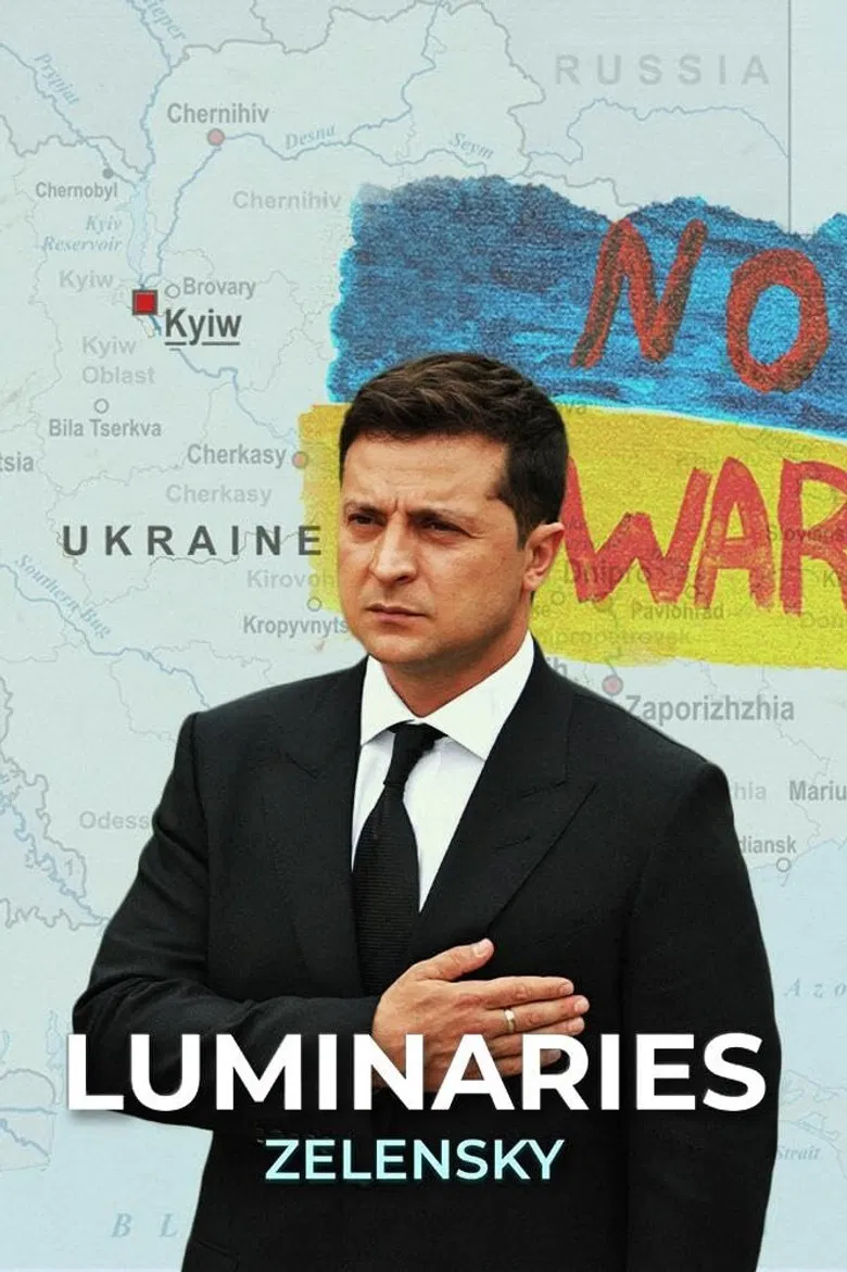 Luminaries: Zelensky poster background