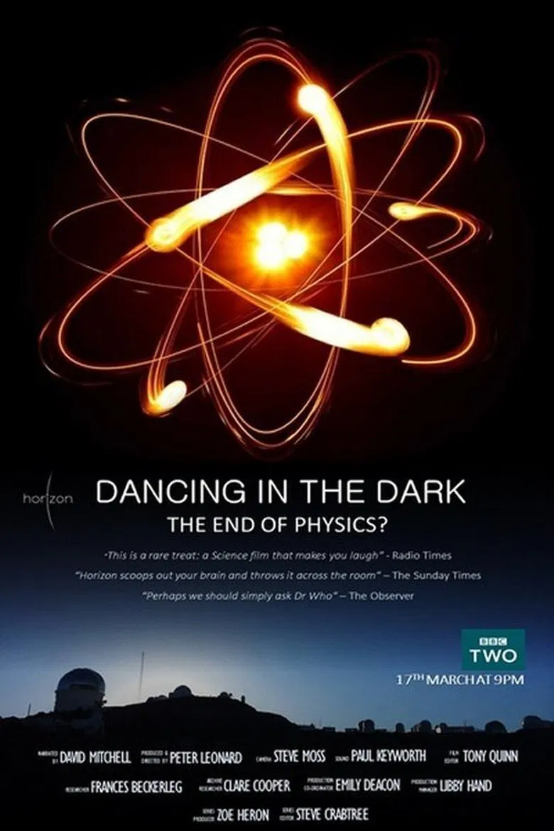 Dancing in the Dark - The End of Physics poster background