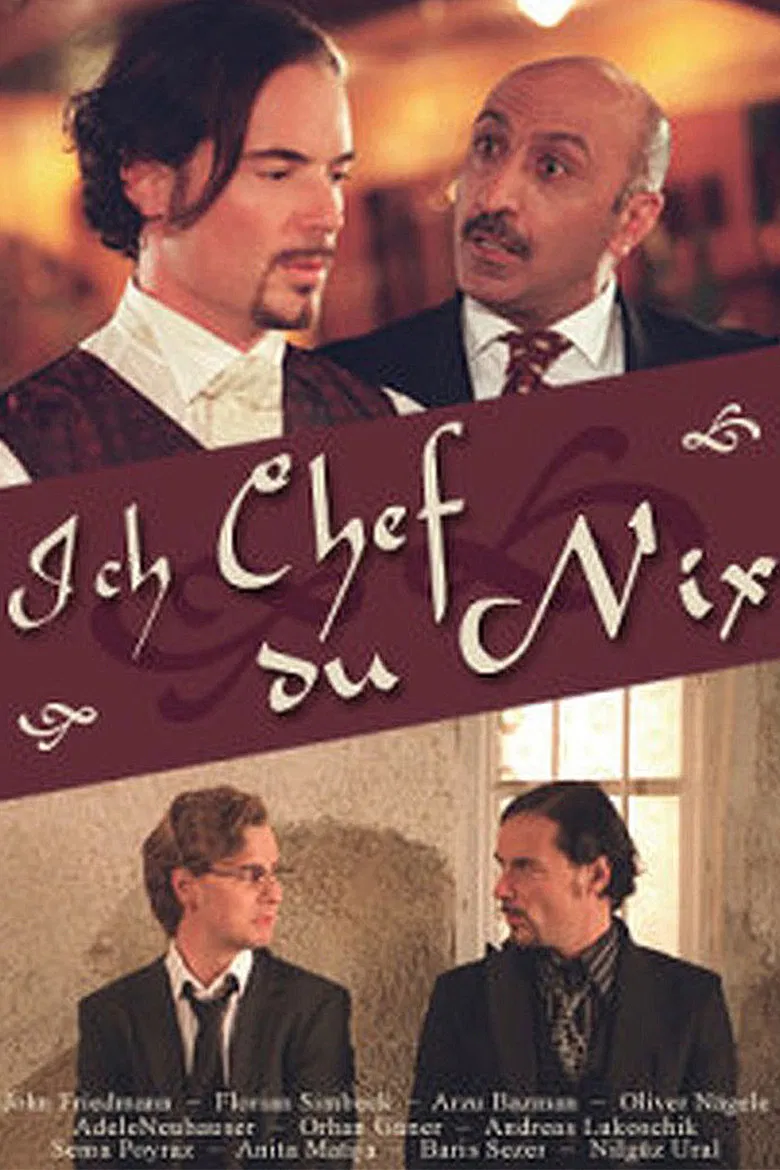 Ich Chef du nix poster background
