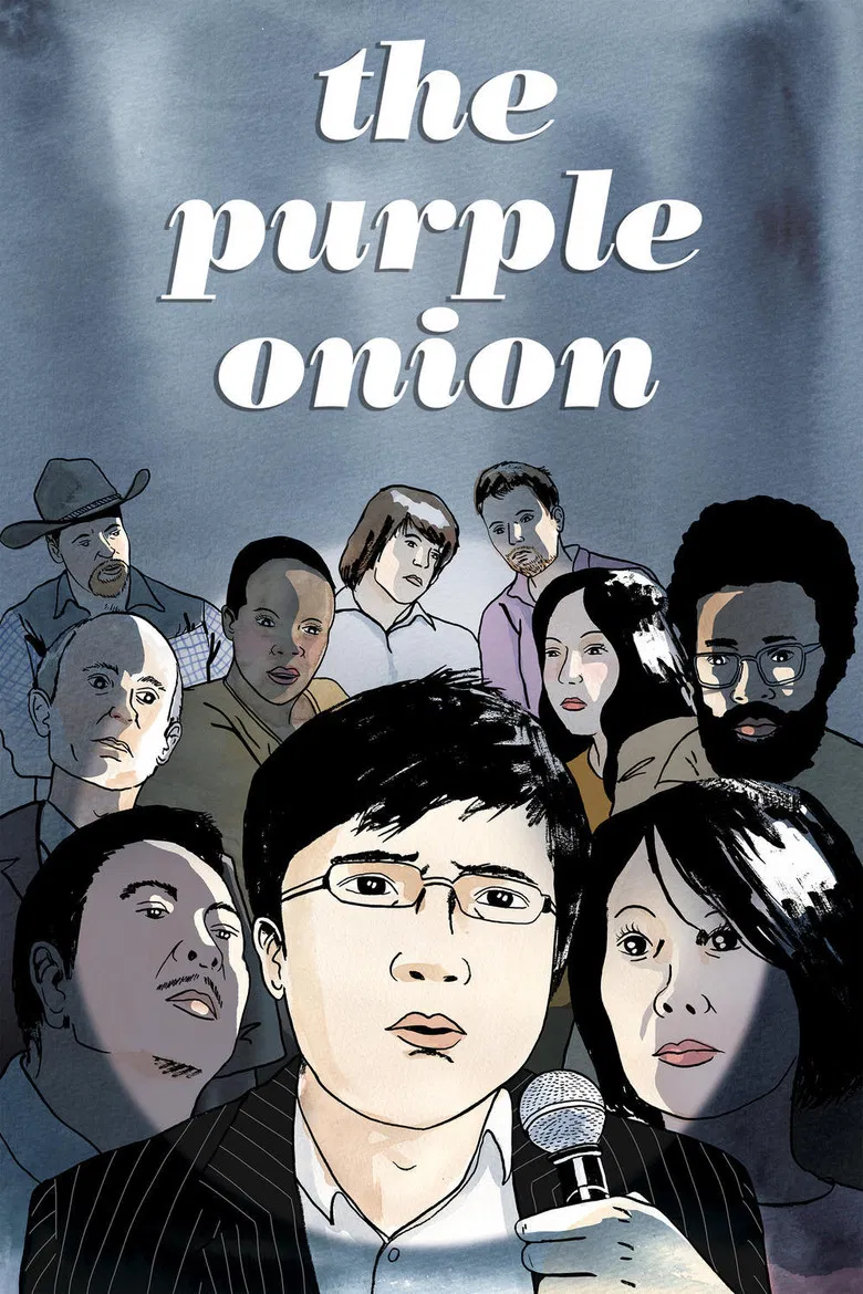 The Purple Onion poster background