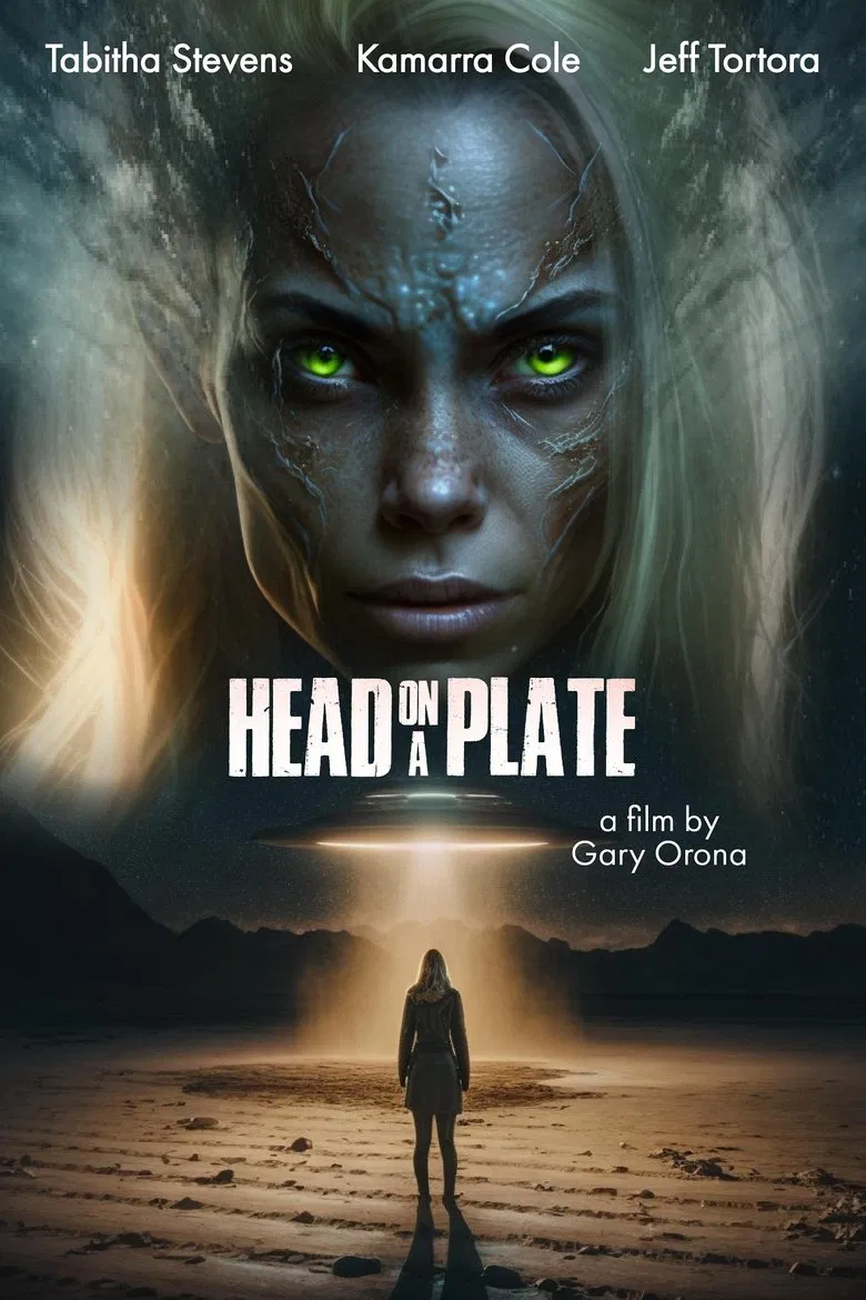 Head on a Plate poster background