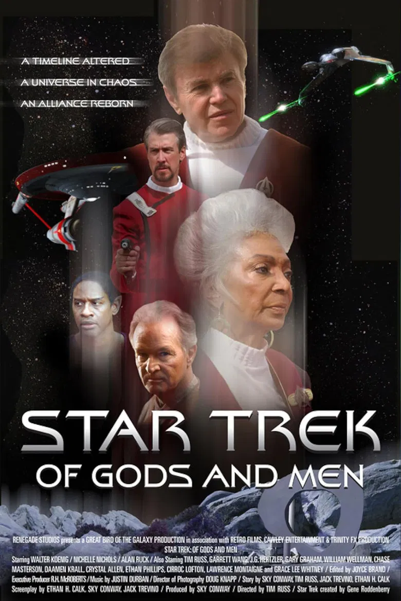 Star Trek: Of Gods and Men poster background