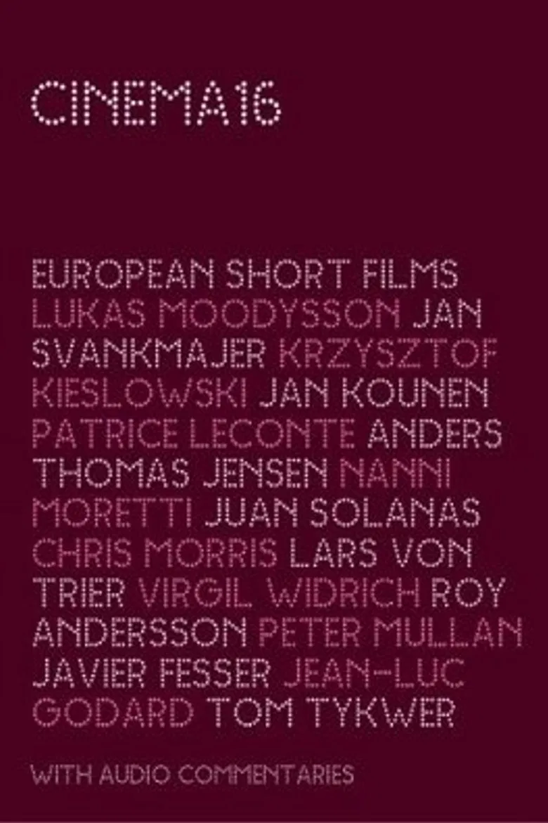 Cinema 16: European Short Films (European Edition) poster background