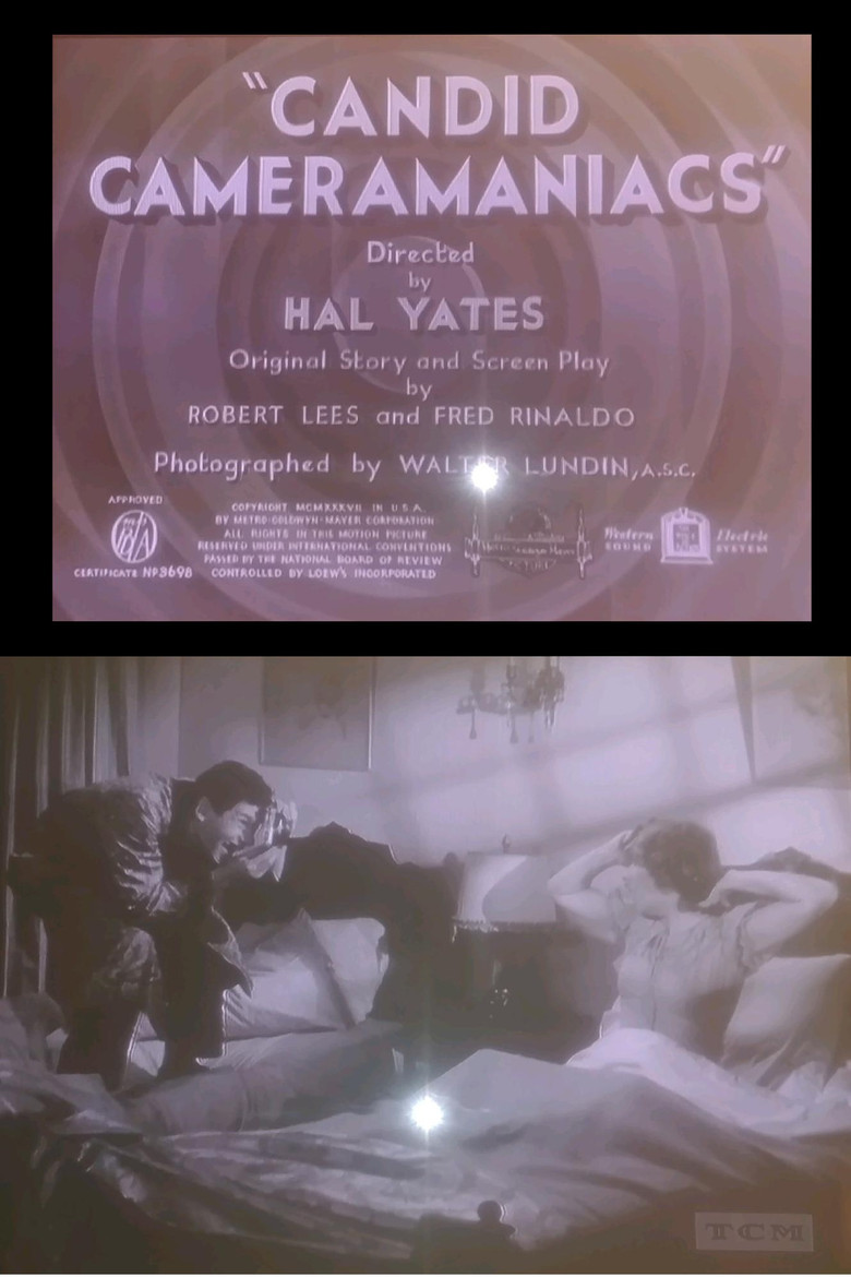 Candid Cameramaniacs poster background