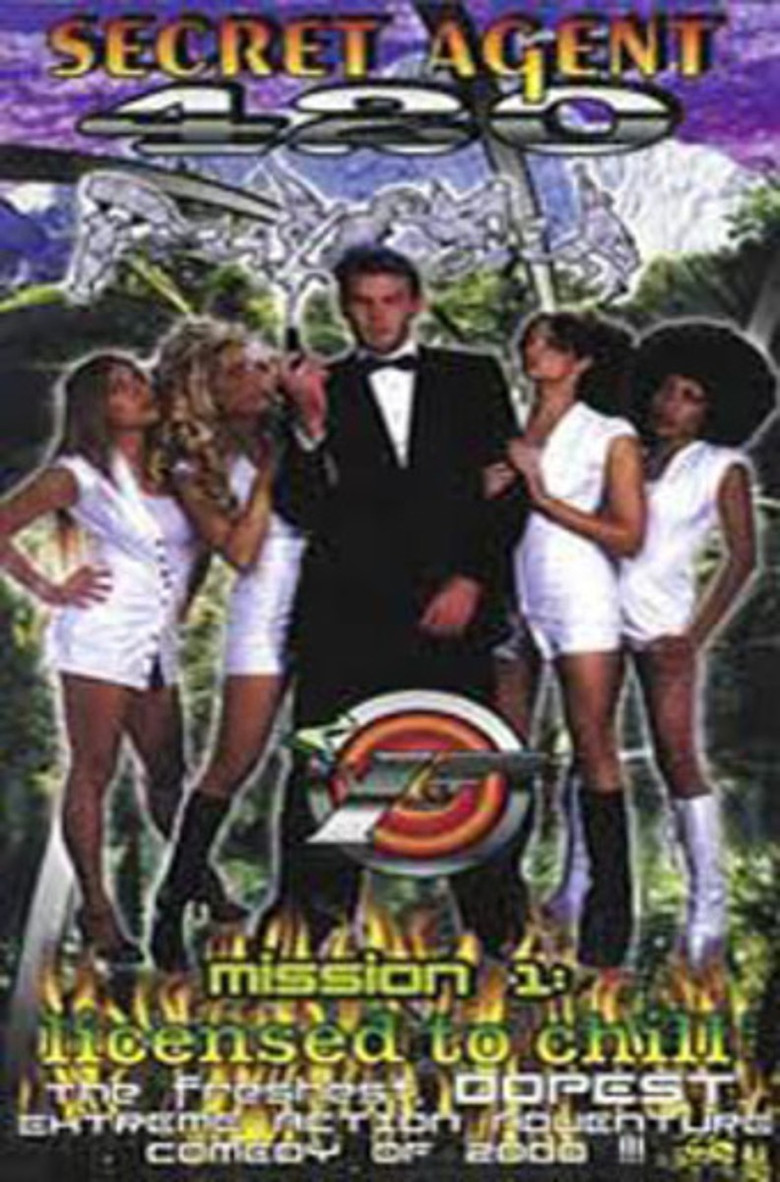 Secret Agent 420 poster background