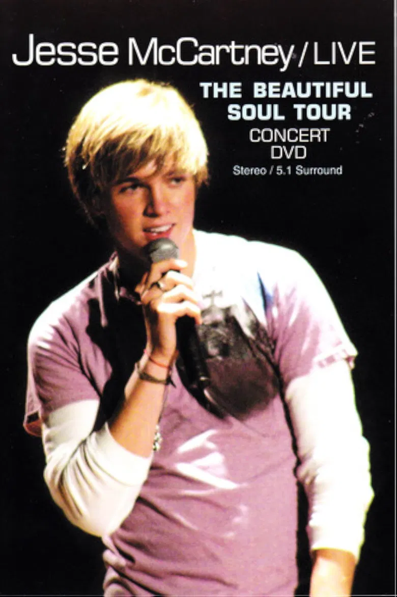 Jesse McCartney/Live: The Beautiful Soul Tour - Concert DVD poster background