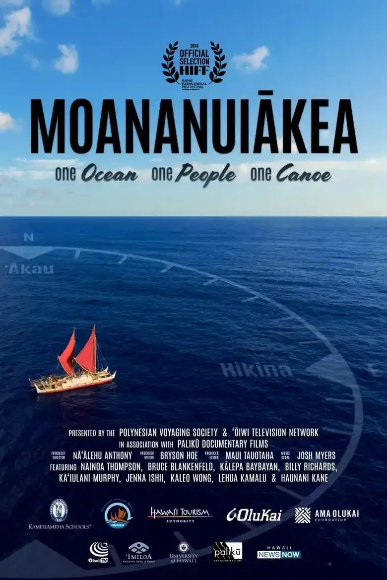 Moananuiākea: One Ocean, One People, One Canoe poster background