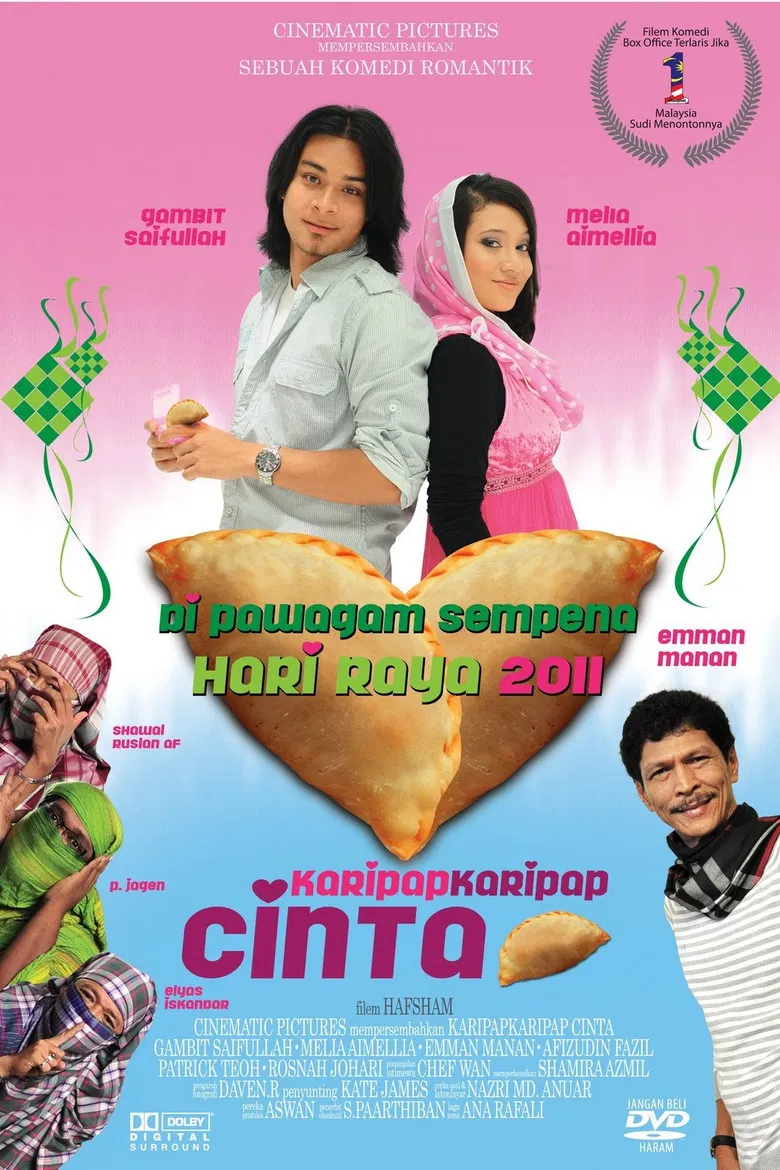 Karipap Karipap Cinta poster background