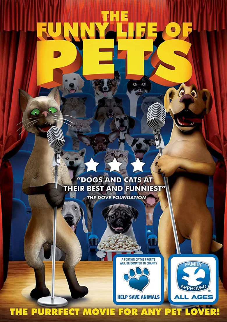 The Funny Life of Pets poster background